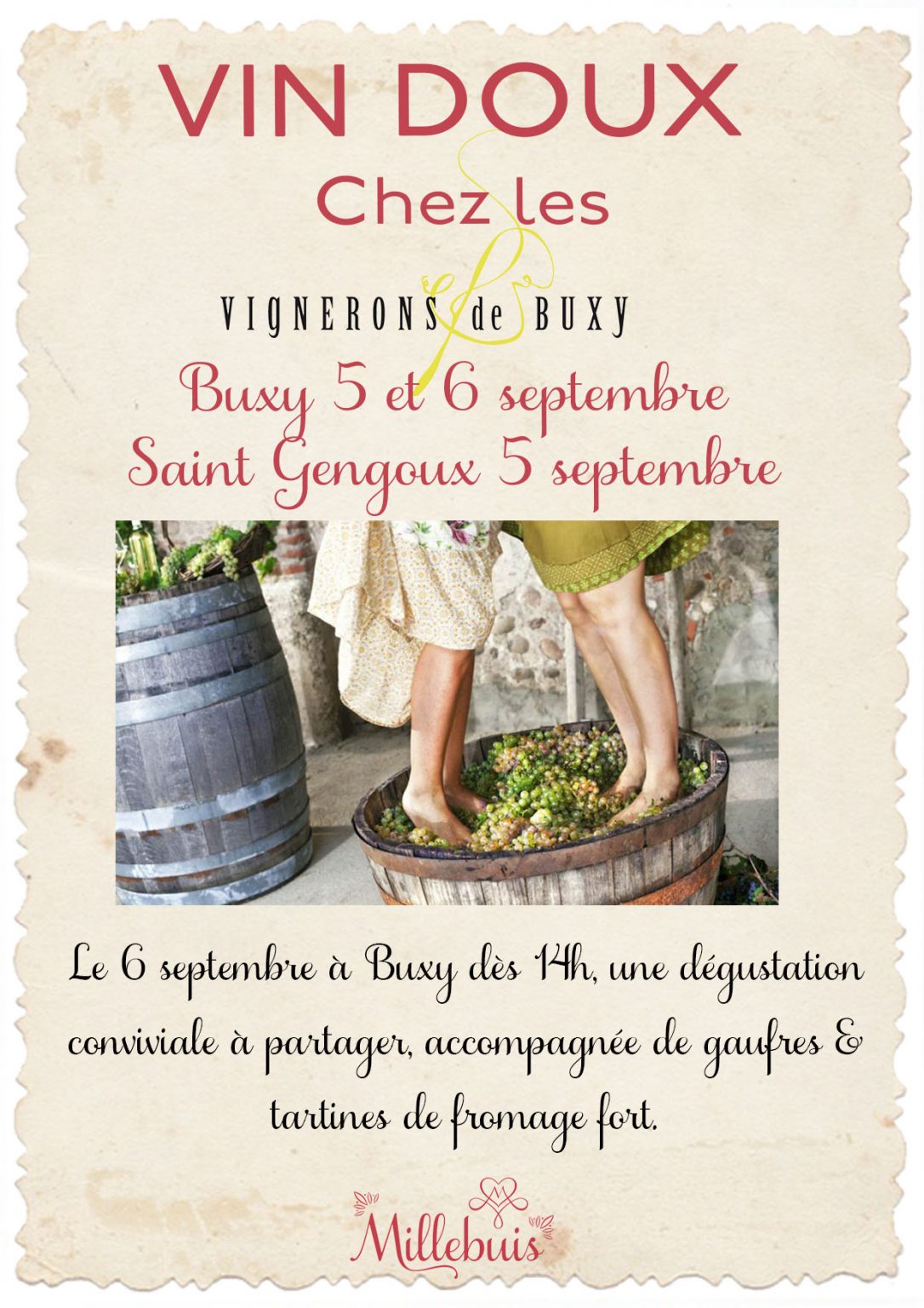 Week End Du Vin Doux 2020 Vins De Bourgogne Cote Chalonnaise Les